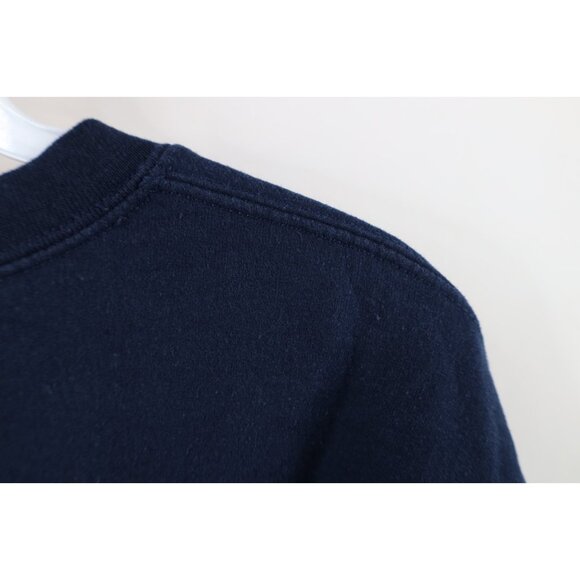 Vtg 90s Womens Small Faded Spell Out University of Michigan Crewneck Sweatshirt - Picture 9 of 13